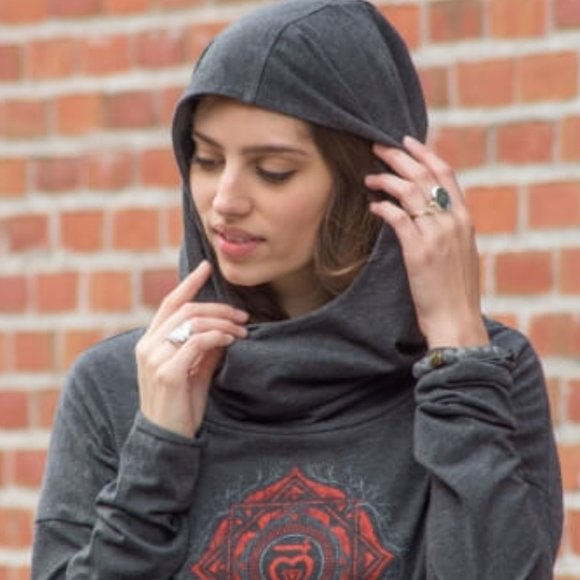 Soul Flower Chakra Yoga Hoody - Picture 7 of 9